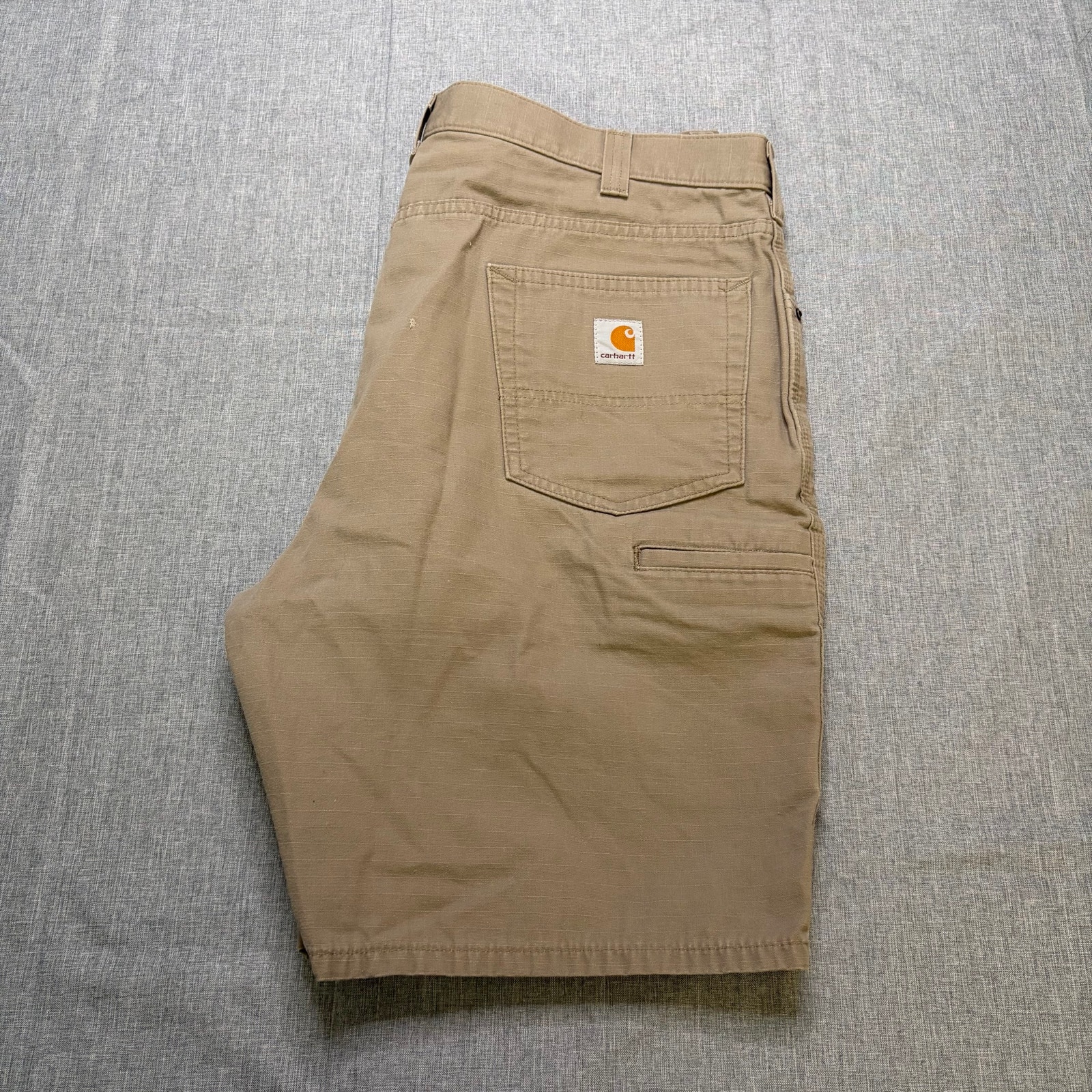 Carhartt Original Fit Canvas Work Shorts Men’s Size 38 Khaki Utility Durable